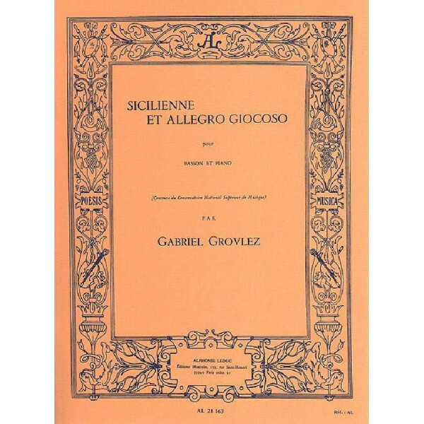 Sicilienne et allegro giocoso