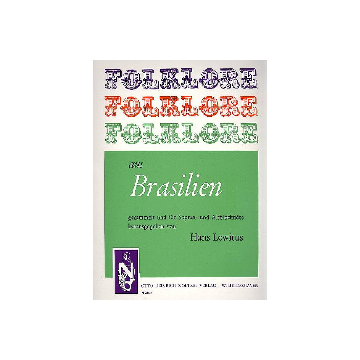 Folklore aus Brasilien für Sopran-  box