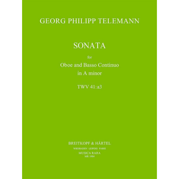 Sonate a-Moll TWV:a3