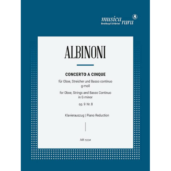 Concerto à 5 op.9,8 g minor