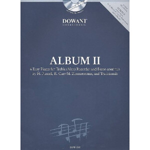 Album Band 2 (+CD) für Altblockflöte und Bc