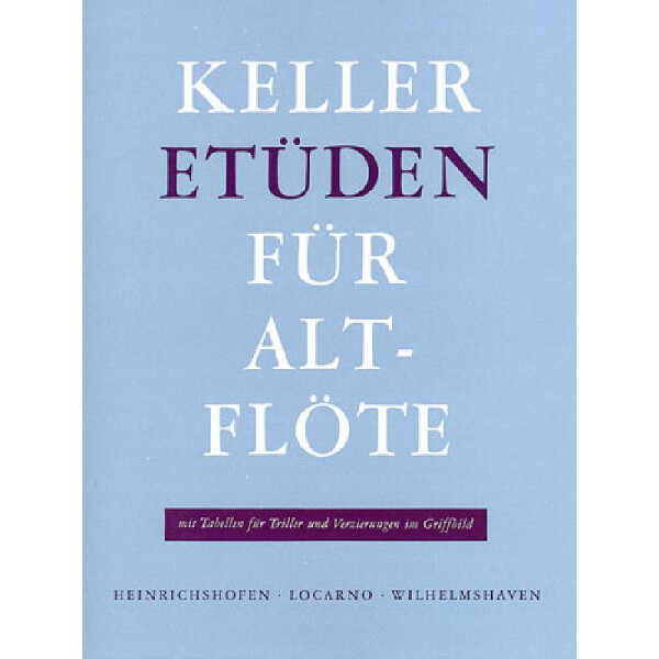 Etüden für Altblockflöte