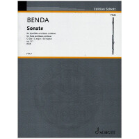 Sonate G-Dur op.3,1 für Flöte