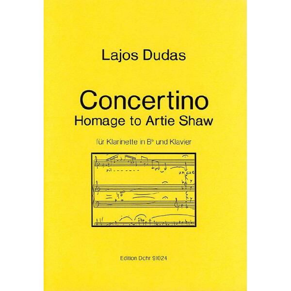 Concertino für Klarinette und Klavier