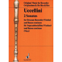 2 Sonatas for descant recorder