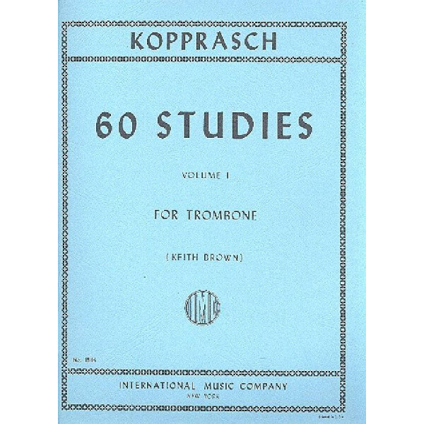 60 Studies vol.1 for trombone