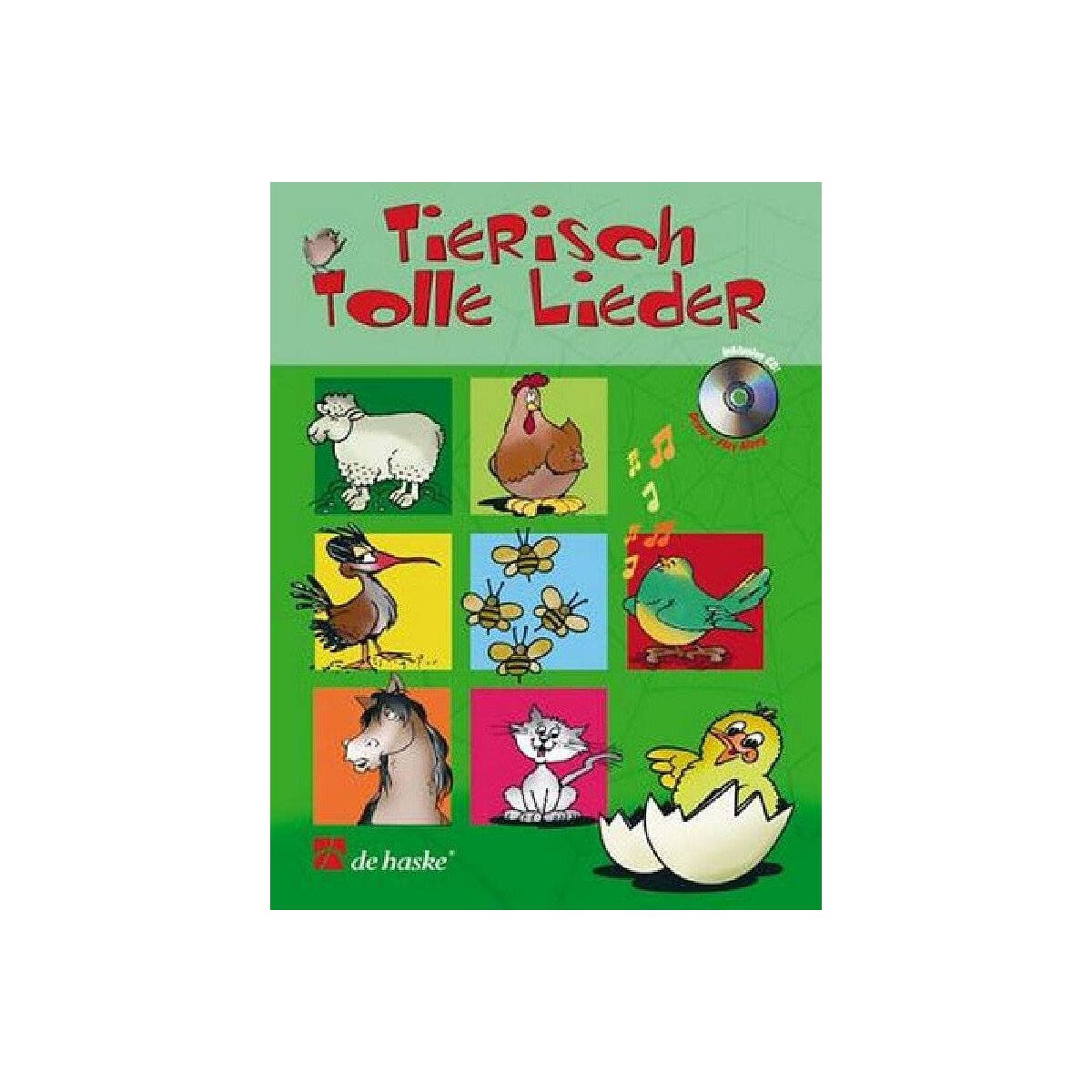 Tierisch tolle Lieder (+CD) box