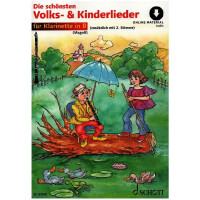 Die schönsten Volks- und Kinderlieder (+Online Audio)