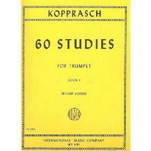 60 Studies vol.1 (nos.1-34) for trumpet