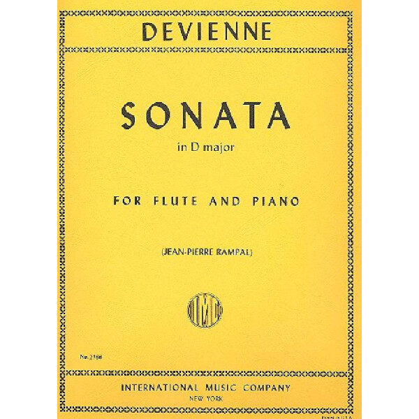 Sonata D major for flute and piano