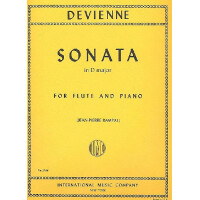 Sonata D major for flute and piano