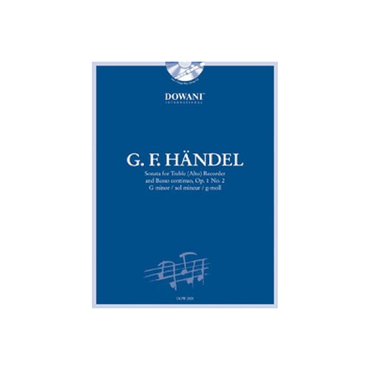 Sonate g-Moll op.1,2 (+CD) für Altb box