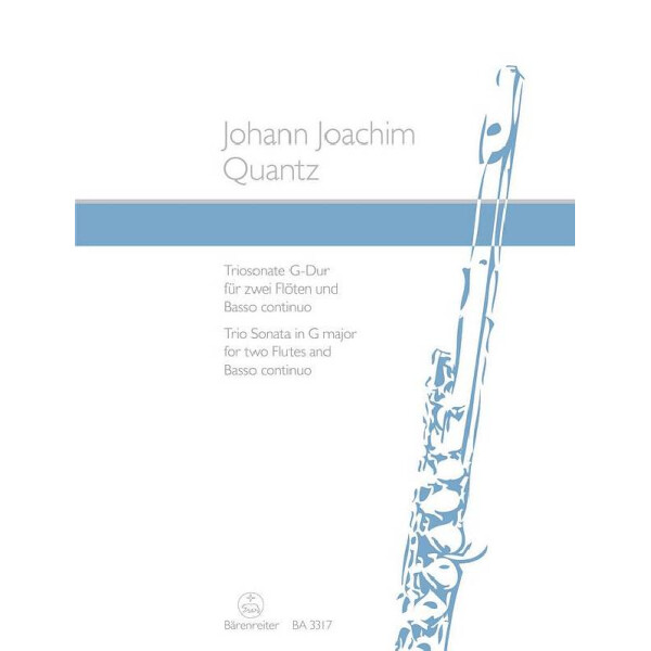 Triosonate G-Dur für 2 Flöten