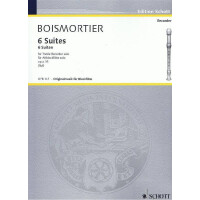 6 Suiten op.35 für Altblockflöte solo
