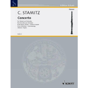 Konzert B-Dur Nr.8 für Klarinette und Orchester