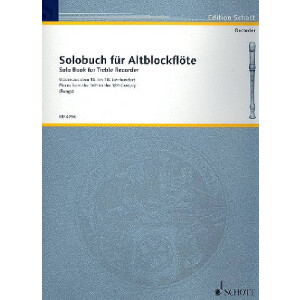 Solobuch Stücke aus dem 16.-18. Jahrhundert für...