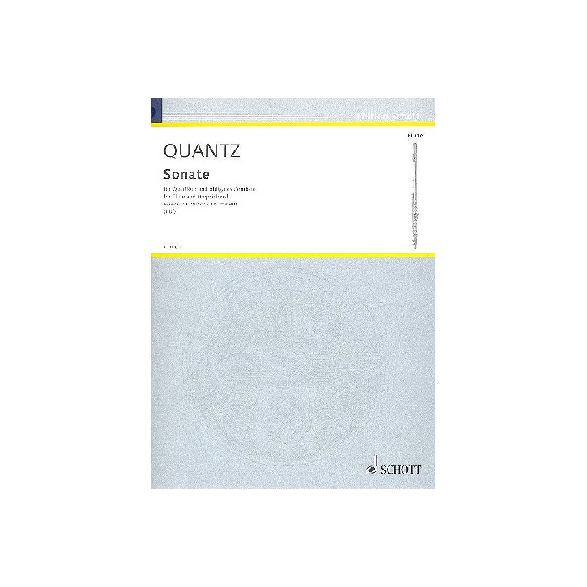 Sonate e-Moll für Flöte und box