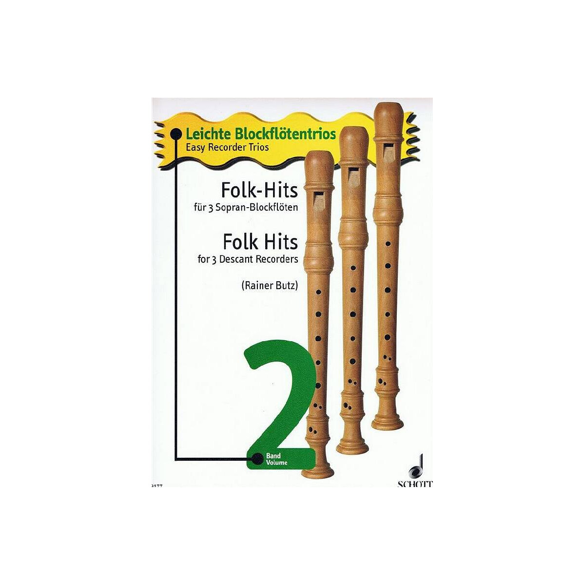 Leichte Blockflötentrios Band 2 box