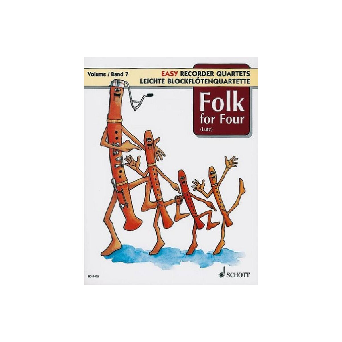 Leichte Blockflötenquartette box