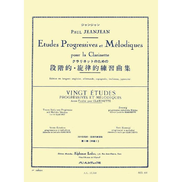 Études progressives et mélodiques vol.1