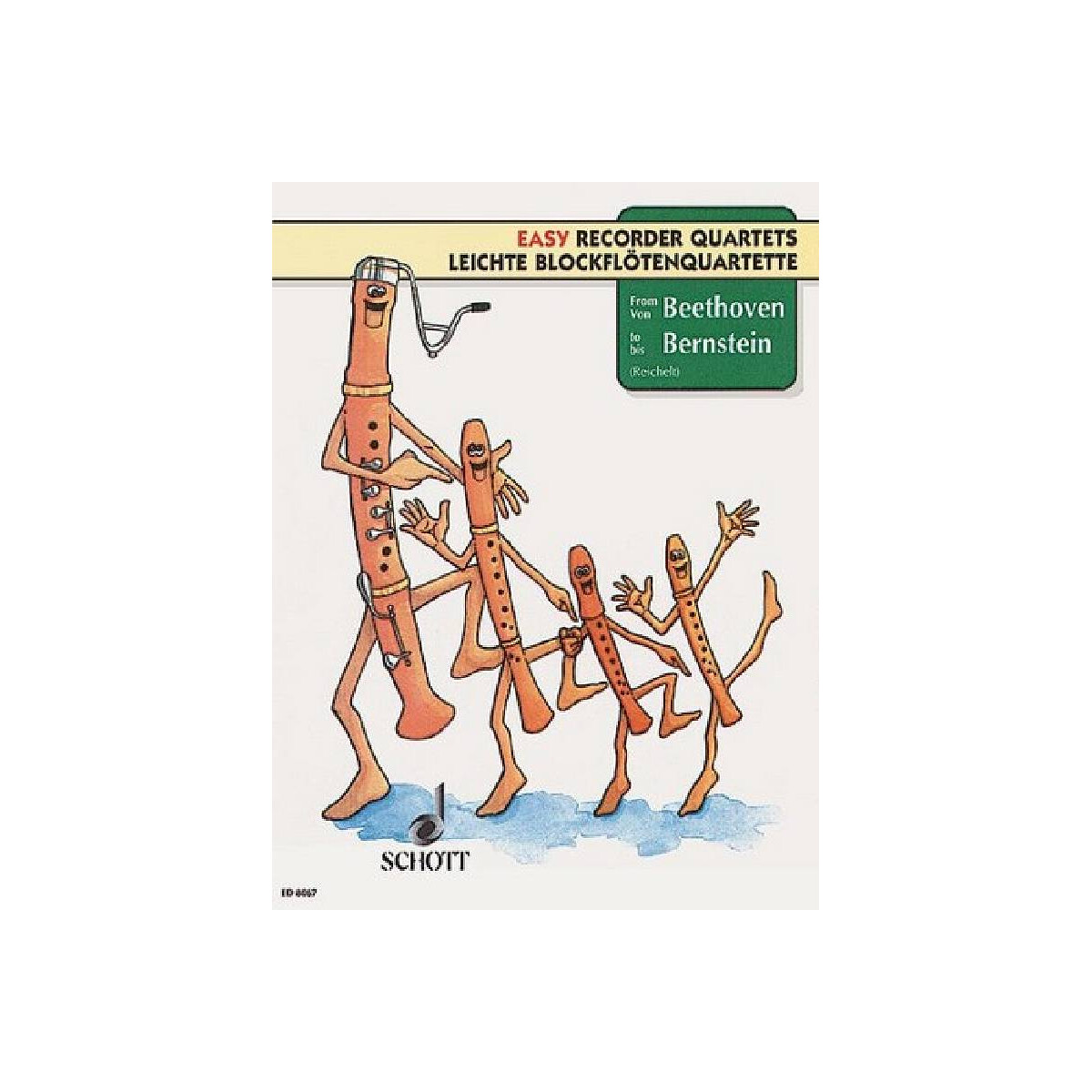 Leichte Blockflötenquartette Band 2 box