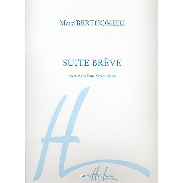 Suite brève pour saxophone alto
