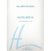Suite brève pour saxophone alto
