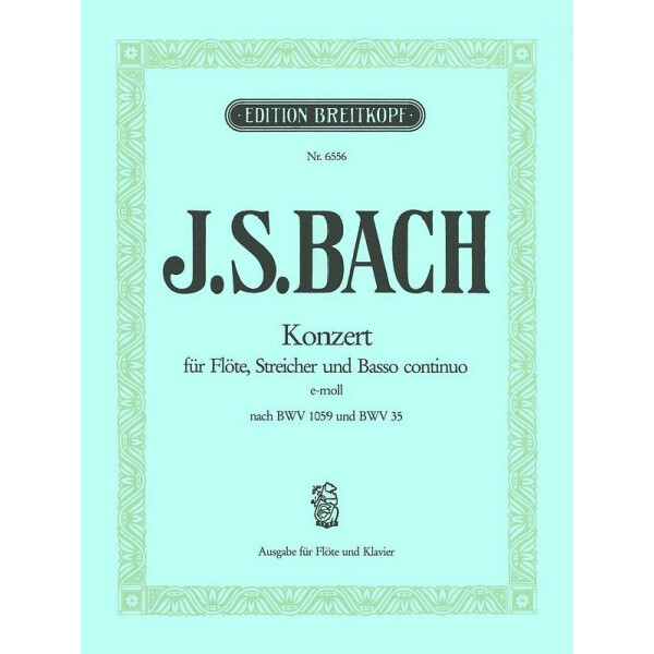 Konzert e-Moll nach BWV35