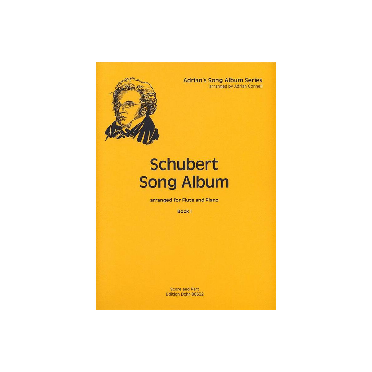 Schubert Song Album vol.1 for flute and  box