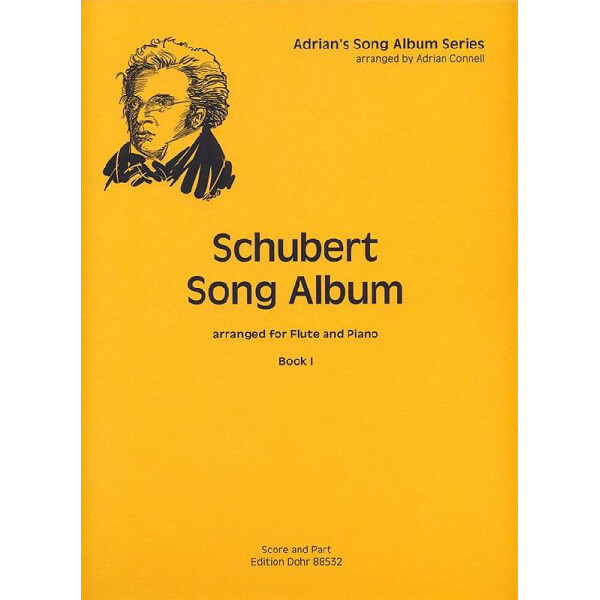 Schubert Song Album vol.1 for flute and piano