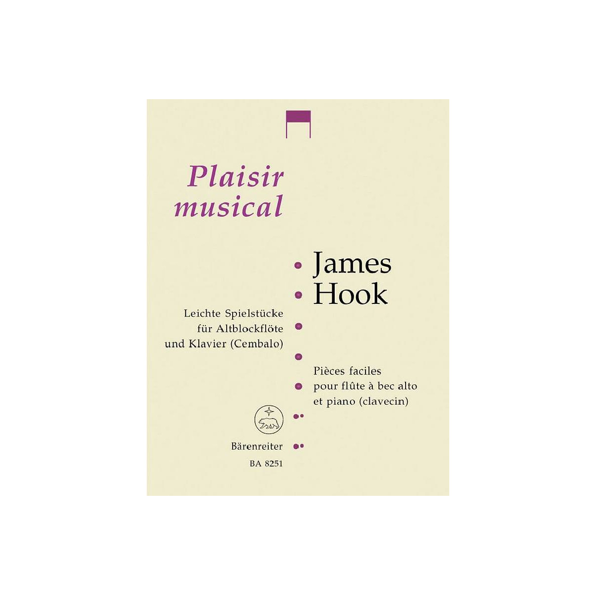 Leichte Spielstuecke fuer Alt- box