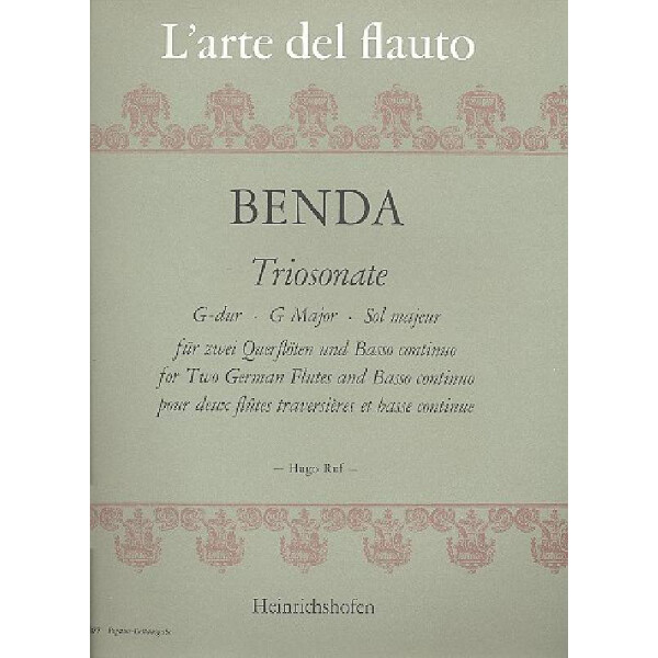 Triosonate G-Dur für 2 Flöten