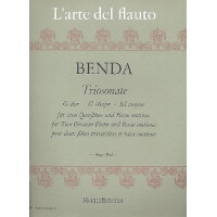 Triosonate G-Dur für 2 Flöten