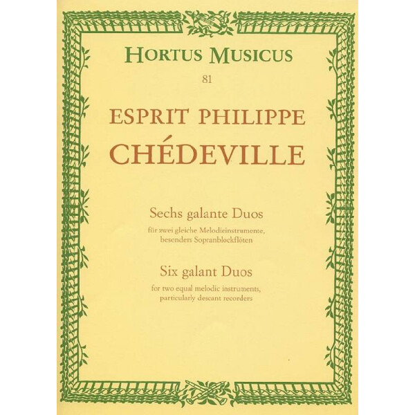 6 galante Duos für 2 gleiche