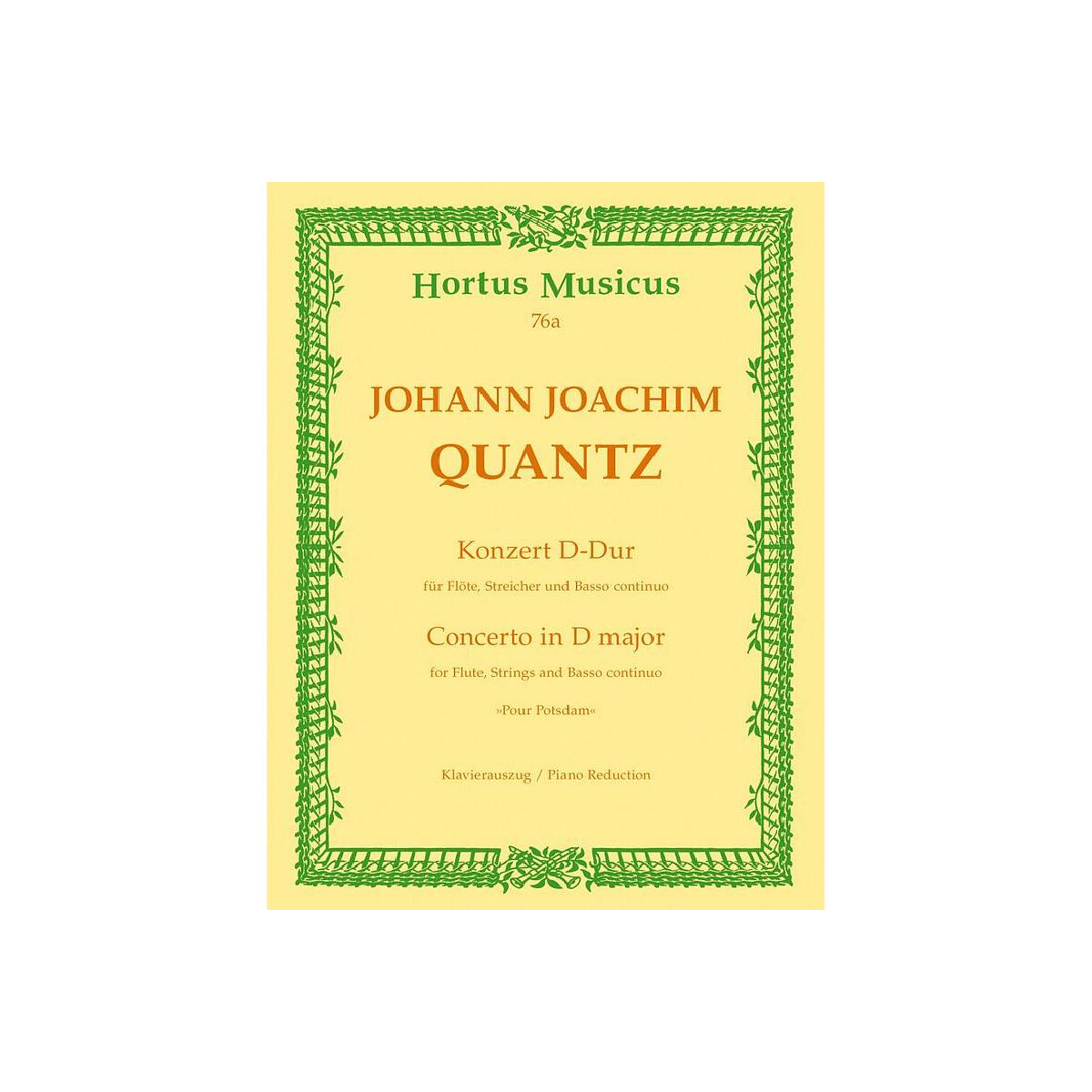 Konzert D-Dur für Flöte und box