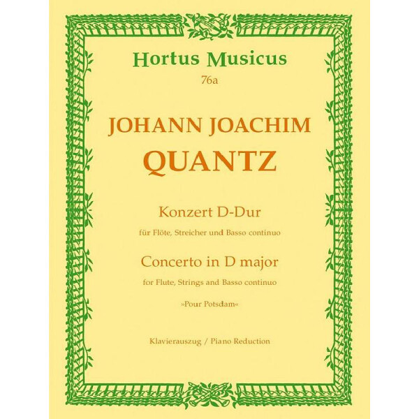 Konzert D-Dur für Flöte und