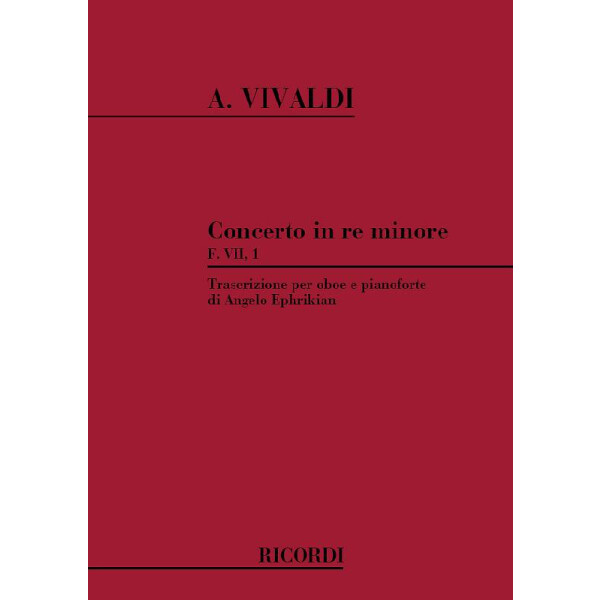 Konzert d-Moll RV454 für Oboe und Streichorchester