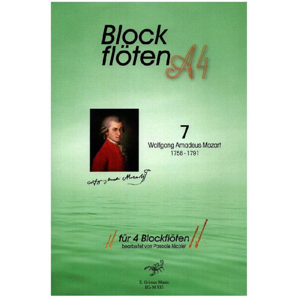 Blockflöten A 4 Nr.7 - Wolfgang Amadeus Mozart