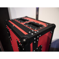 Roadinger Flightcase 4x LED Umbrella