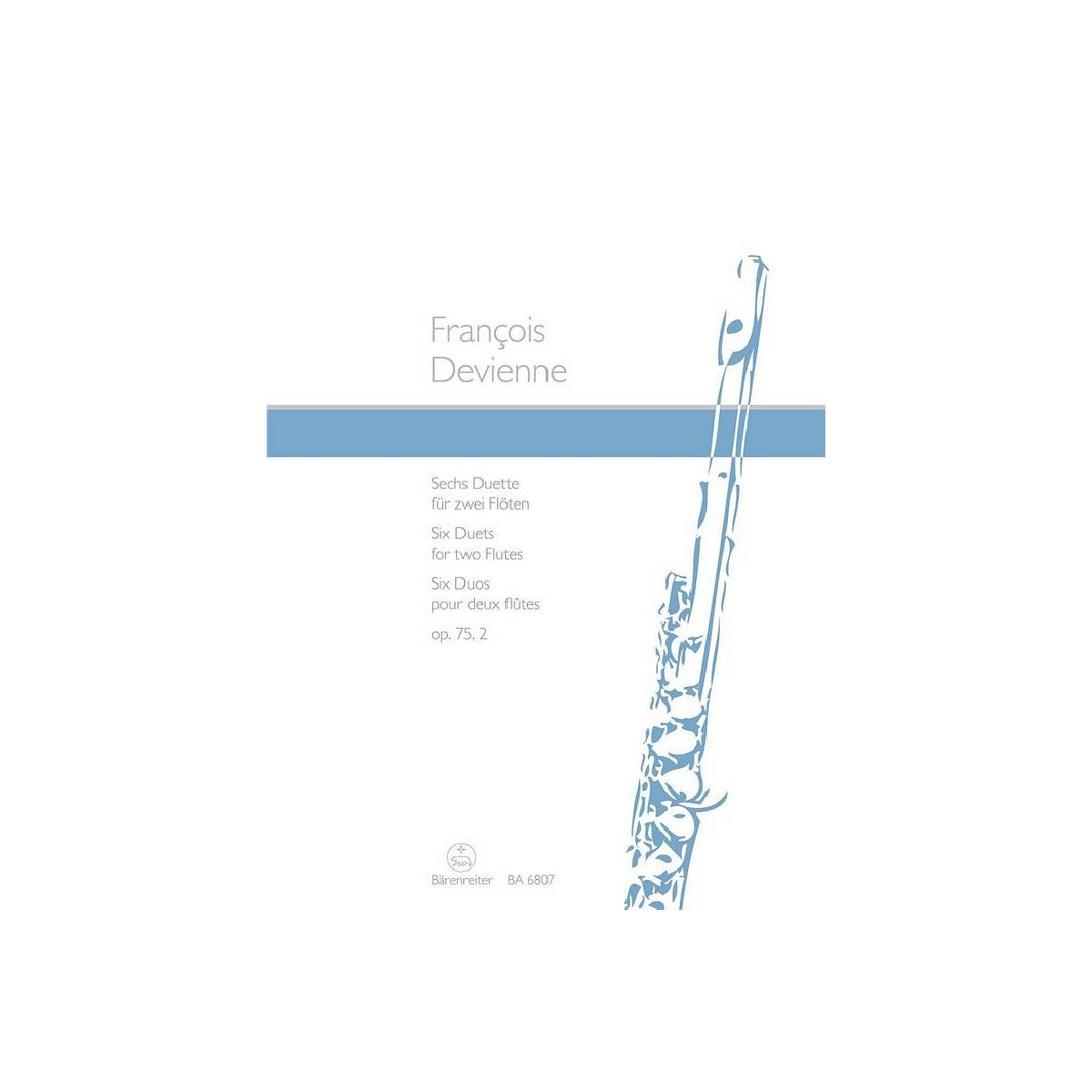 6 Duette op.75,2 für 2 Flöten box