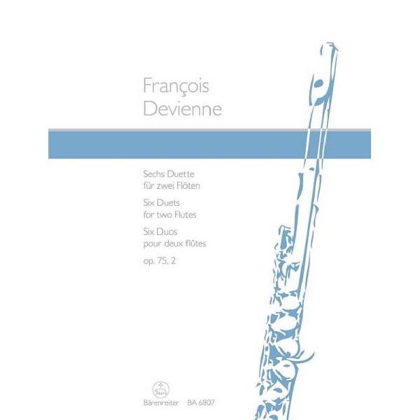 6 Duette op.75,2 für 2 Flöten