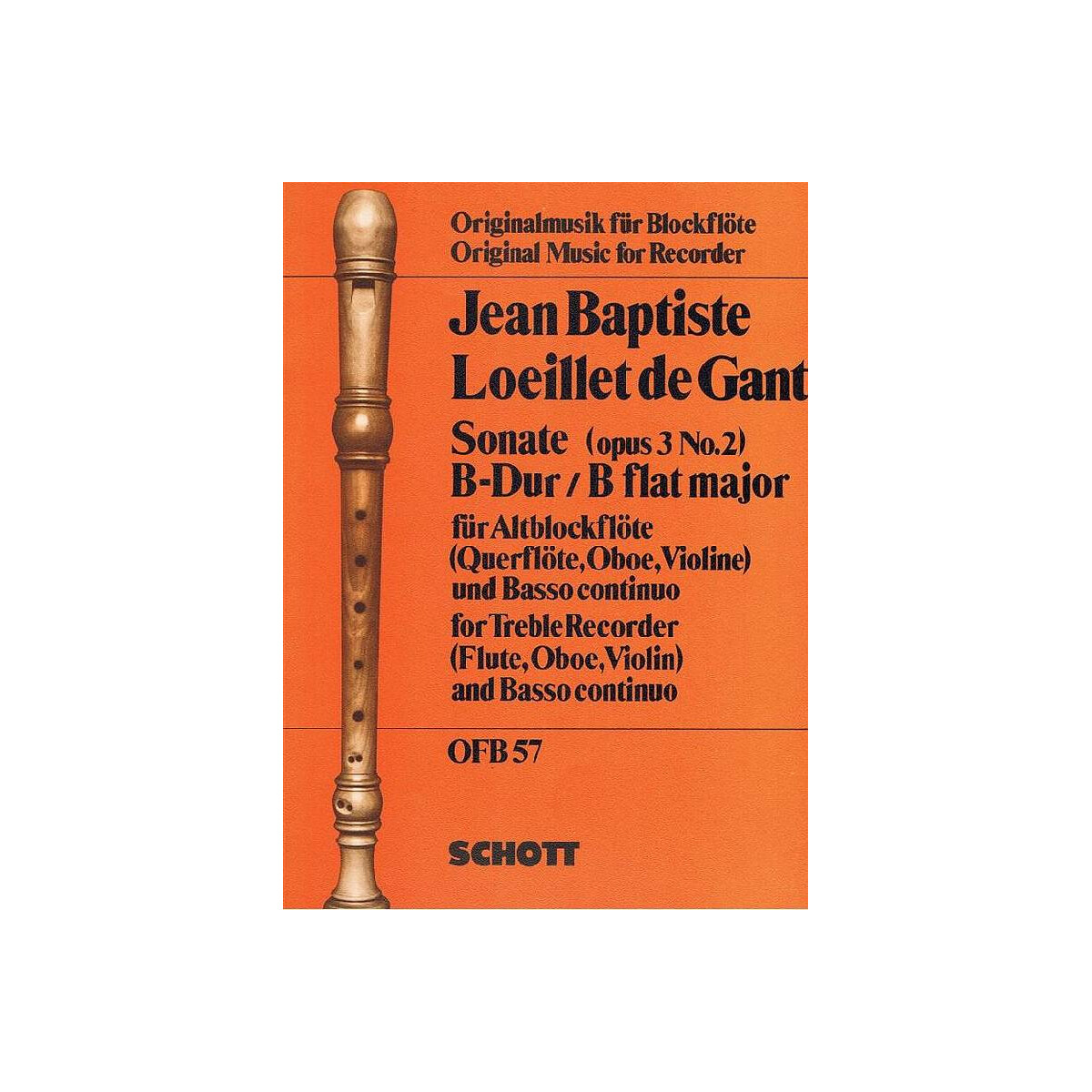 Sonate B-Dur op.3,2 für Altblockfl& box