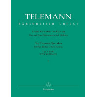 6 Sonaten im Kanon op.5 Band 2