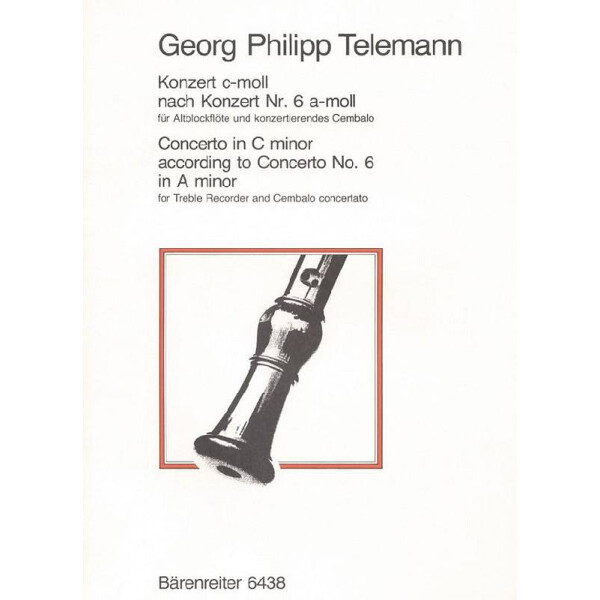 Konzert c-Moll für Altblockflöte