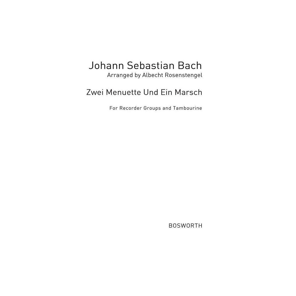 2 Menuette und 1 Marsch box