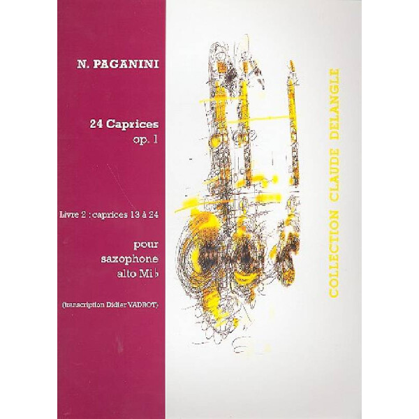 24 caprices op.1 vol.2 pour