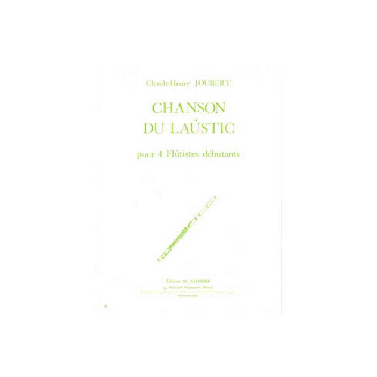 Chanson du laüstic pour 4 flûtes