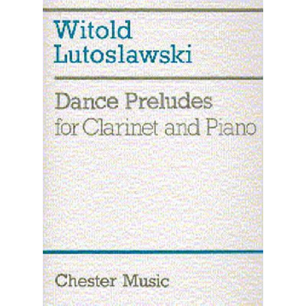 Dance Preludes for clarinet and