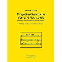 11 gottesdienstliche Vor- und Nachspiele