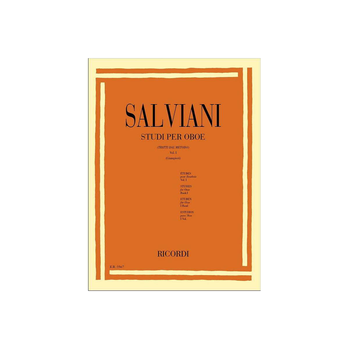 Studi per oboe vol.1 box